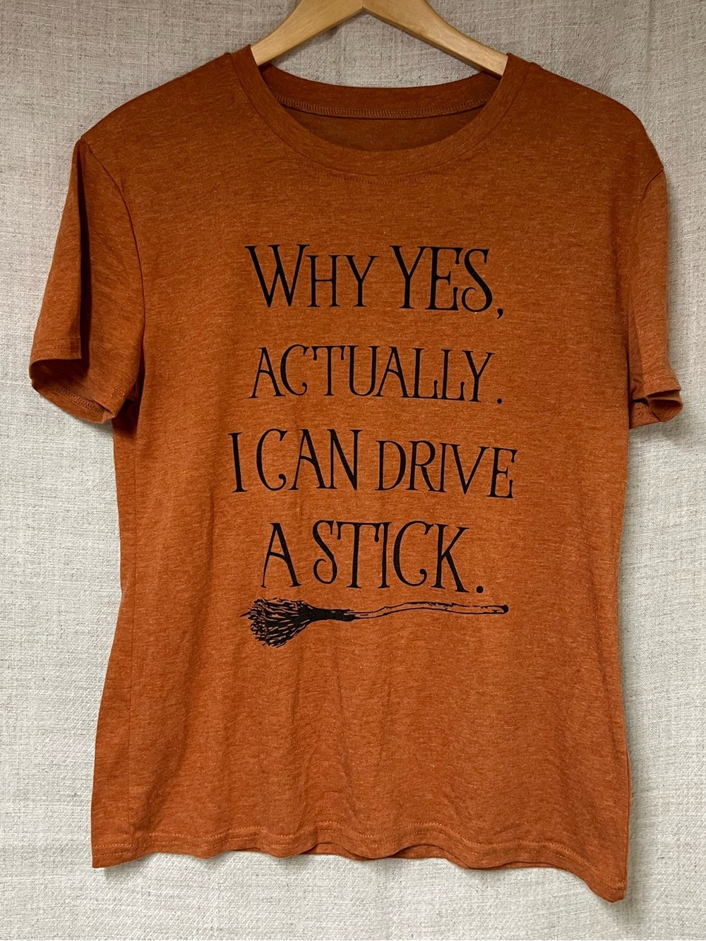 Graphic Short-Sleeve Tee - Rust Orange